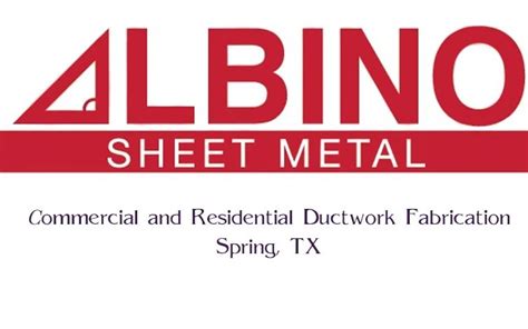 Albino Sheet Metal LLC in Spring, TX 77388 